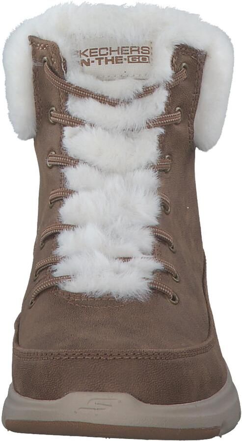 Skechers GLACIAL ULTRA WONDERLAND Dames Winterlaarzen Bruin - Foto 3