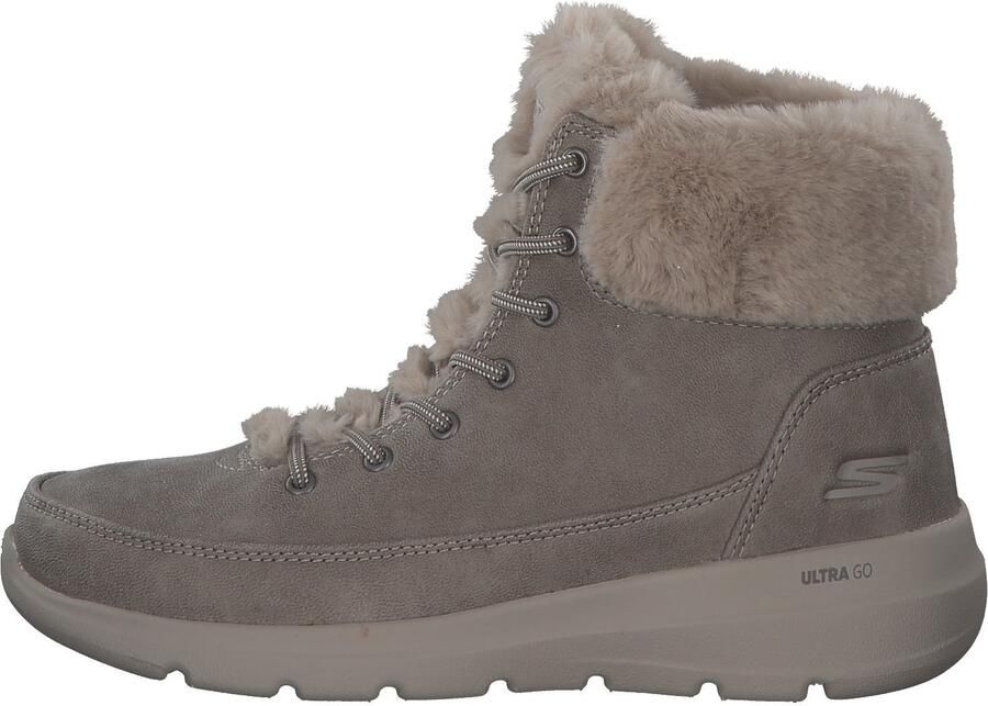 Skechers Dames Winterlaarzen GLACIAL ULTRA WONDERLAND Beige stijlvol en Warm - Foto 6