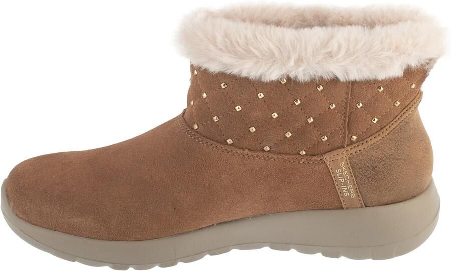 Skechers Hands Free Slip-Ins On-the-Go dames gevoerde boot Cognac - Foto 5