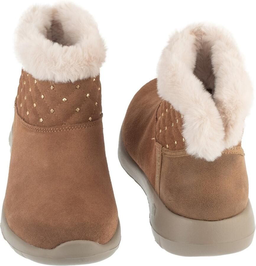 Skechers Hands Free Slip-Ins On-the-Go dames gevoerde boot Cognac - Foto 2