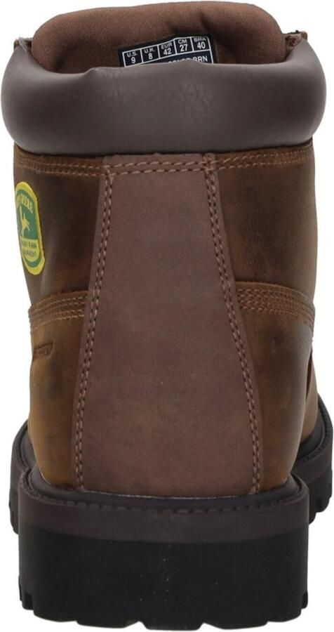Skechers John Deere: Sergeants Dozer Veterschoenen Hoog Donkerbruin - Foto 4