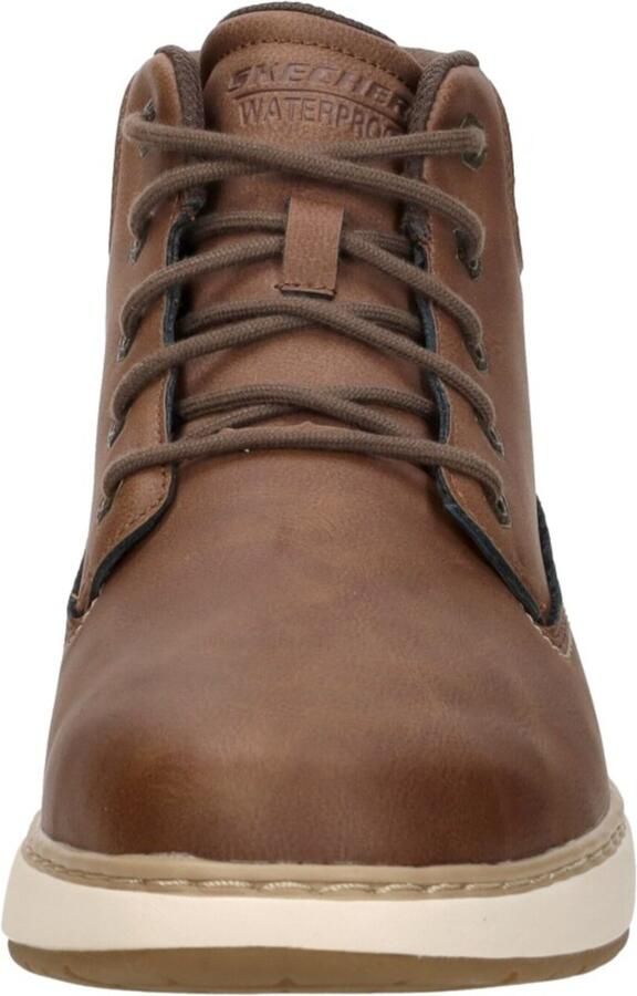 Skechers Relaxed Fit: Garlan Deno Veterschoenen Hoog cognac - Foto 3