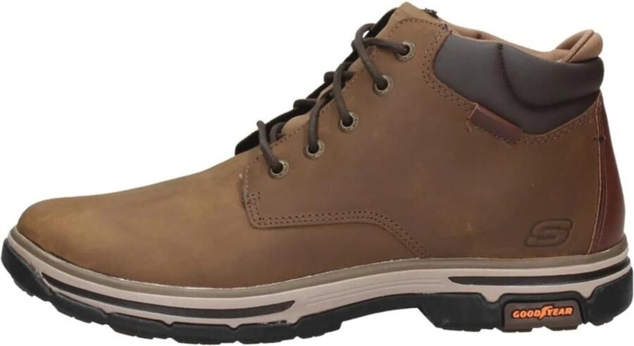 Skechers Relaxed Fit: Segment 2.0 Brogden Veterschoenen Hoog middel bruin - Foto 8