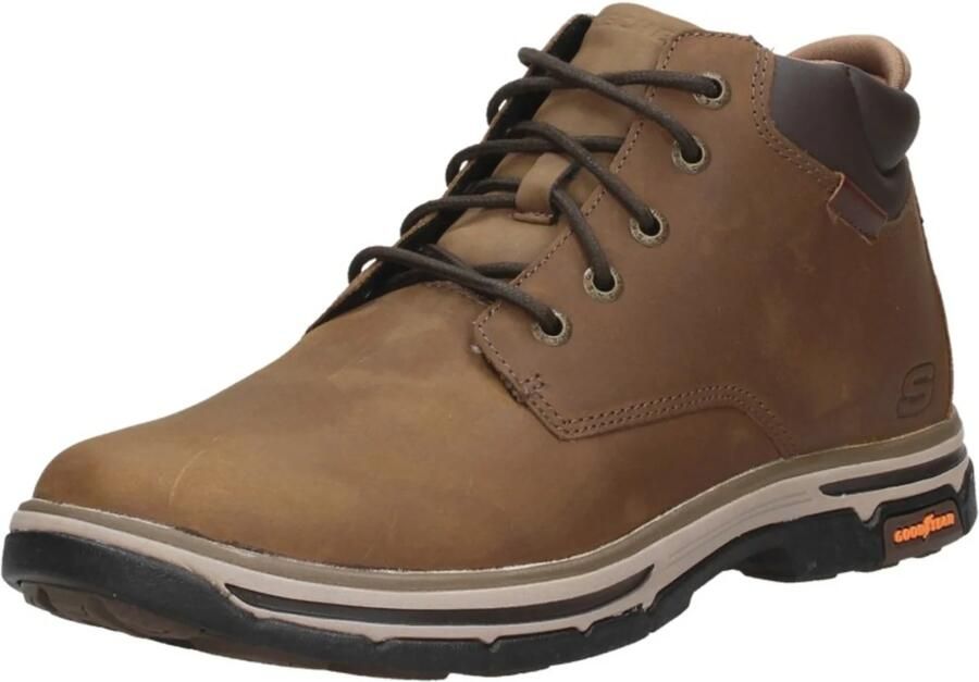 Skechers Relaxed Fit: Segment 2.0 Brogden Veterschoenen Hoog middel bruin - Foto 5