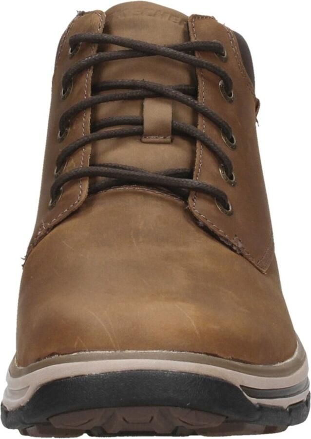 Skechers Relaxed Fit: Segment 2.0 Brogden Veterschoenen Hoog middel bruin - Foto 4