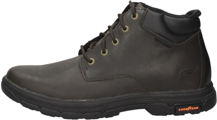 Skechers Relaxed Fit: Segment 2.0 Brogden Veterschoenen Hoog Donkerbruin - Foto 2