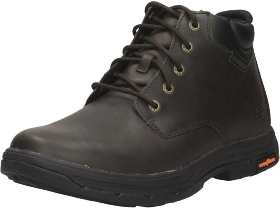 Skechers Relaxed Fit: Segment 2.0 Brogden Veterschoenen Hoog Donkerbruin - Foto 3
