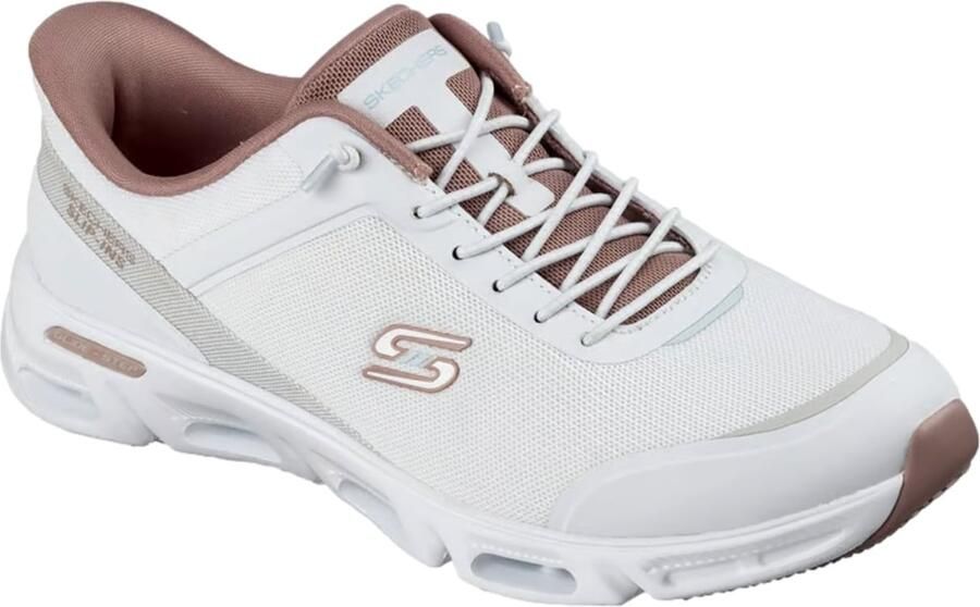 SKECHERS Veterschoen 'Glide- Step Gravity Everyday Bliss' chocoladebruin wit - Foto 6