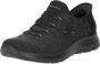 Skechers Summits Dazzling Haze 149937-BBK Vrouwen Zwart Sneakers Sportschoenen - Thumbnail 2