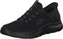 Skechers Summits High Range Slip-Ins 232457-BBK Mannen Zwart Sneakers - Thumbnail 3