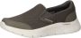 Skechers Go Walk Flex khaki Instappers groen - Thumbnail 2