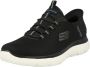 Skechers Summits-High Range Slip-On Basketbalschoenen Zwart Heren - Thumbnail 2