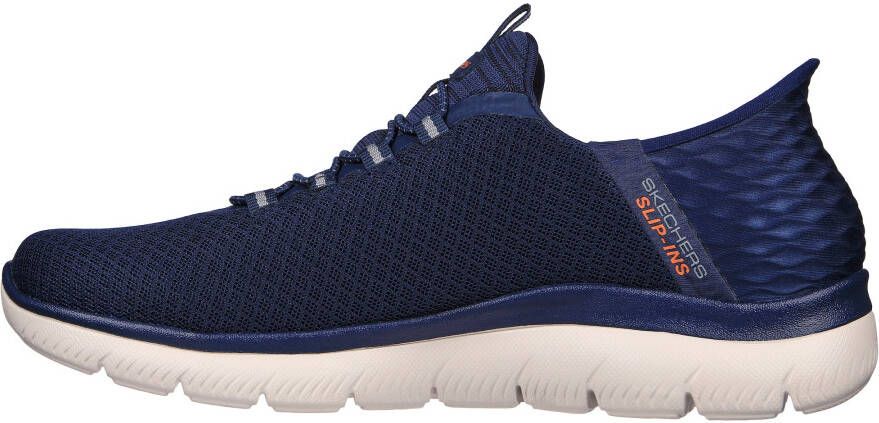 Skechers Slip-on sneakers SUMMITS- vrijetijdsschoen met slip-in hiel voor een gemakkelijke instap - Foto 3
