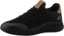 Skechers Bobs Geo-City Dapper 118173-BBK Mannen Zwart Sneakers Sportschoenen - Thumbnail 3