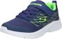 Skechers Microspec Texlor 403770L-NVLM voor een jongen Marineblauw Sneakers - Thumbnail 3