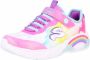 Skechers S Lights sneakers met glitters roze multi - Thumbnail 3