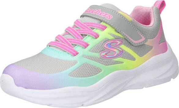 Skechers power jams hardloopschoenen grijs wit kinderen - Foto 3