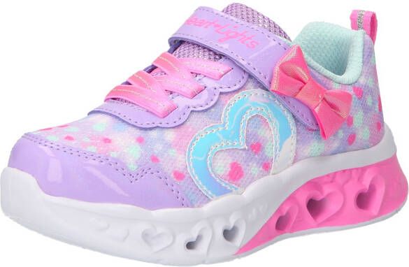 Skechers Kinderschoenen LED Hartjes Sneakers Geel Unisex - Foto 2