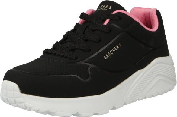 Skechers Uno Lite meisjes sneakers zwart