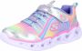 Skechers Heart Lights-Rainbow Lux 302308L-SMLT voor meisje Grijs Sneakers Sportschoenen - Thumbnail 2