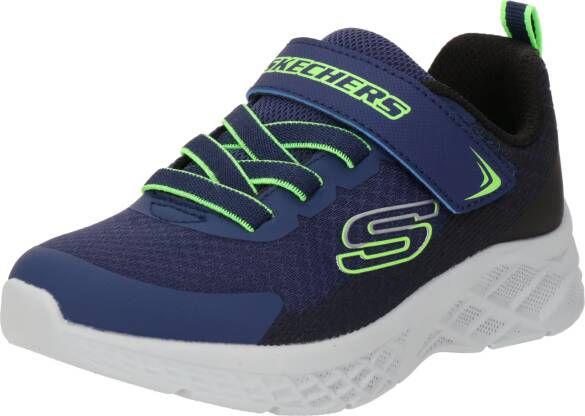 Skechers Microspec II Zovrix 403924L-NBLM voor een jongen Marineblauw Sneakers Sportschoenen