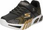 Skechers Flex-Glow Elite Jongens Sneakers Black Gold - Thumbnail 3