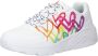 Skechers Uno Lite Love Brights Meisjes Sneakers Wit Multicolour - Thumbnail 2