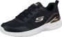 Skechers Skech-Air Dynamight dames sneakers Zwart Extra comfort Memory Foam - Thumbnail 2