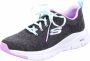 Skechers Arch Fit Comfy Wave sneakers zwart Dames Textiel - Thumbnail 6