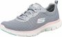 Skechers Flex Appeal 4.0 Brilliant V Sneakers Grijs Dames - Thumbnail 2