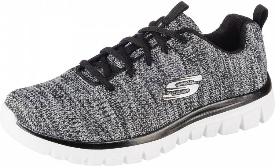 Skechers Sneakers Graceful Twisted Fortune Vrijetijdsschoen lage schoen veterschoen met memory foam - Foto 9
