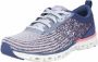 Skechers Glide Step Head Start Shoes Blauw Dames - Thumbnail 4