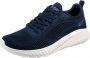 Skechers Bobs Squad Chaos Sneakers Blauw Vrouw - Thumbnail 2
