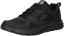 Skechers Track Syntac heren sportschoenen Zwart Extra comfort Memory Foam - Thumbnail 6