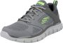 Skechers Track-Syntac 232398-CHAR Mannen Grijs Sneakers Sportschoenen - Thumbnail 2