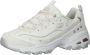 Skechers D'LITES LADIES NIGHT dames sneakers Wit - Thumbnail 3