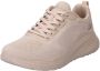 Skechers Roze Sportschoenen voor Dames Platte en Veters Roze Dames - Thumbnail 4