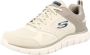 Skechers Track Syntac 232398 TPE Mannen Beige Sneakers Sportschoenen - Thumbnail 3