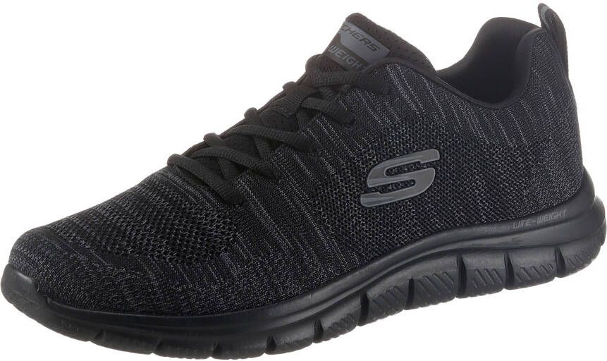 Skechers Track Front Runner 232298-BBK Mannen Zwart Trainingschoenen - Foto 6