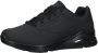 Skechers Work Relaxed Fit Uno Slipresistant Sutal sneaker Black Heren - Thumbnail 3