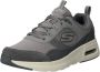 Skechers Grijze Leren Court Sneaker met AirCooled Memory Foam Gray Heren - Thumbnail 4