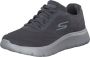 Skechers Go Walk Flex heren wandel sneakers grijs - Thumbnail 3