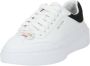 Skechers Cordova Classi ?? Best Behavior 185060-WBK Vrouwen Wit Sneakers - Thumbnail 4