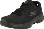 Skechers GO WALK 6 ICONIC VISION Womens Black Black - Thumbnail 4