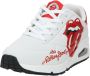 Skechers Sneakers UNO ROLLING STONES met zijprint vrijetijdsschoen lage schoen veterschoen - Thumbnail 5