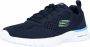 Skechers Skech-Air Dynamight 232291-NVY Mannen Marineblauw sneakers - Thumbnail 3
