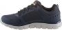 Skechers Track Knockhill heren sneakers Blauw - Thumbnail 4