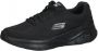 Skechers Arch Fit-Charge Back 232042-BBK Mannen Zwart Trainingschoenen - Thumbnail 4