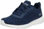 Skechers Bobs Squad Tough Talk dames sneakers Blauw Extra comfort Memory Foam - Thumbnail 4