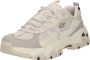 Skechers D'Lites Hiker 180128-NTMT Vrouwen Beige Sportschoenen Sneakers - Thumbnail 3